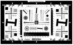 增強型ISO12233標(biāo)準(zhǔn)分辨率測試卡